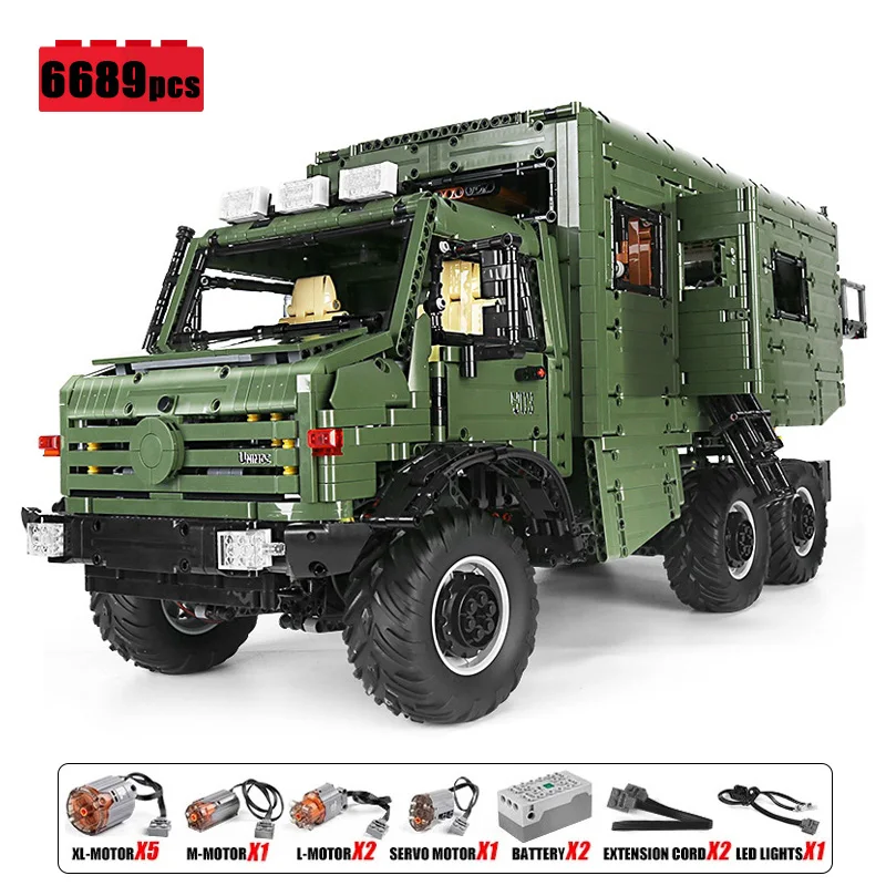 Новая модель MOC Technical RC Zetros супер яркая высокотехнологичный пульт дистанционного
