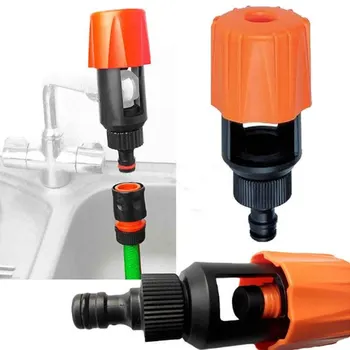 

(Adjustable plastic connector) Bathroom plastic conversion faucet connector, plastic connector