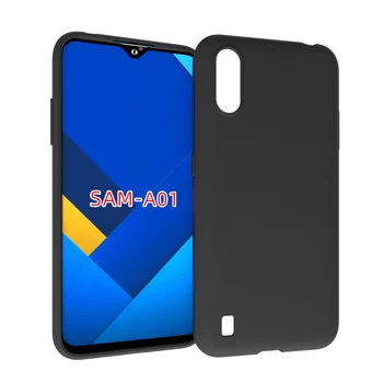 

10PCS/LOT,black matte Non-Slip Skid-proof Soft TPU Transparent Silicone Clear Case Cover for SAMSUNG GALAXY A01/GALAXY A21