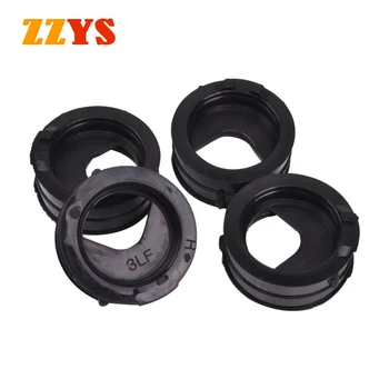 

1000cc Motorcycle Carburetor Intake Manifold Pipe Interface Adapter Joint Glue For YAMAHA FZR1000 1989-1995 FZR 1000 Air Inlet