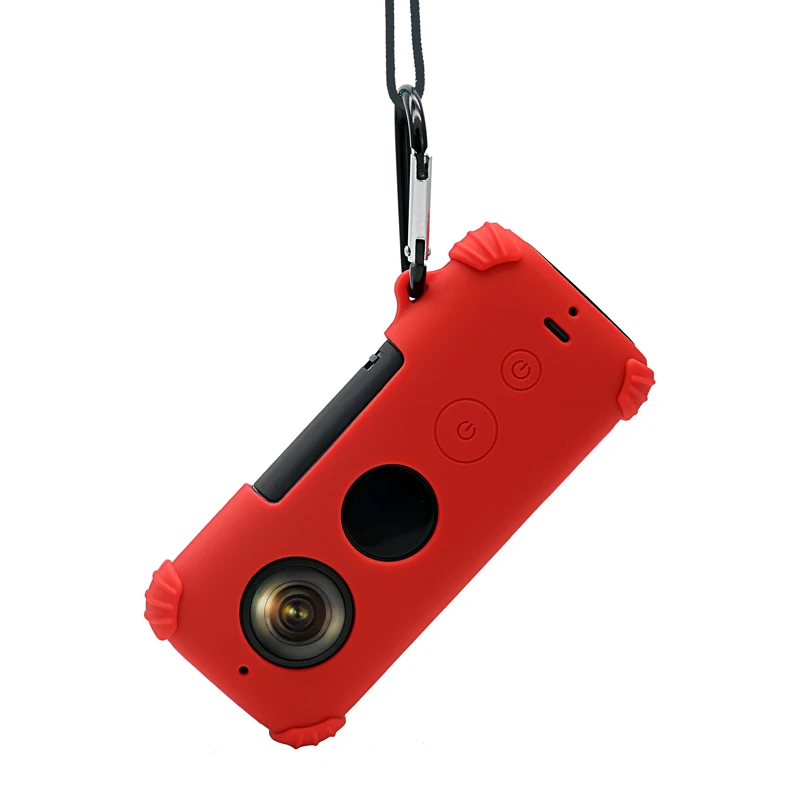 Силиконовый чехол для Insta360 One X Lens защитный противоударный чехол полное покрытие оболочка Insta360 One X аксессуары для камеры