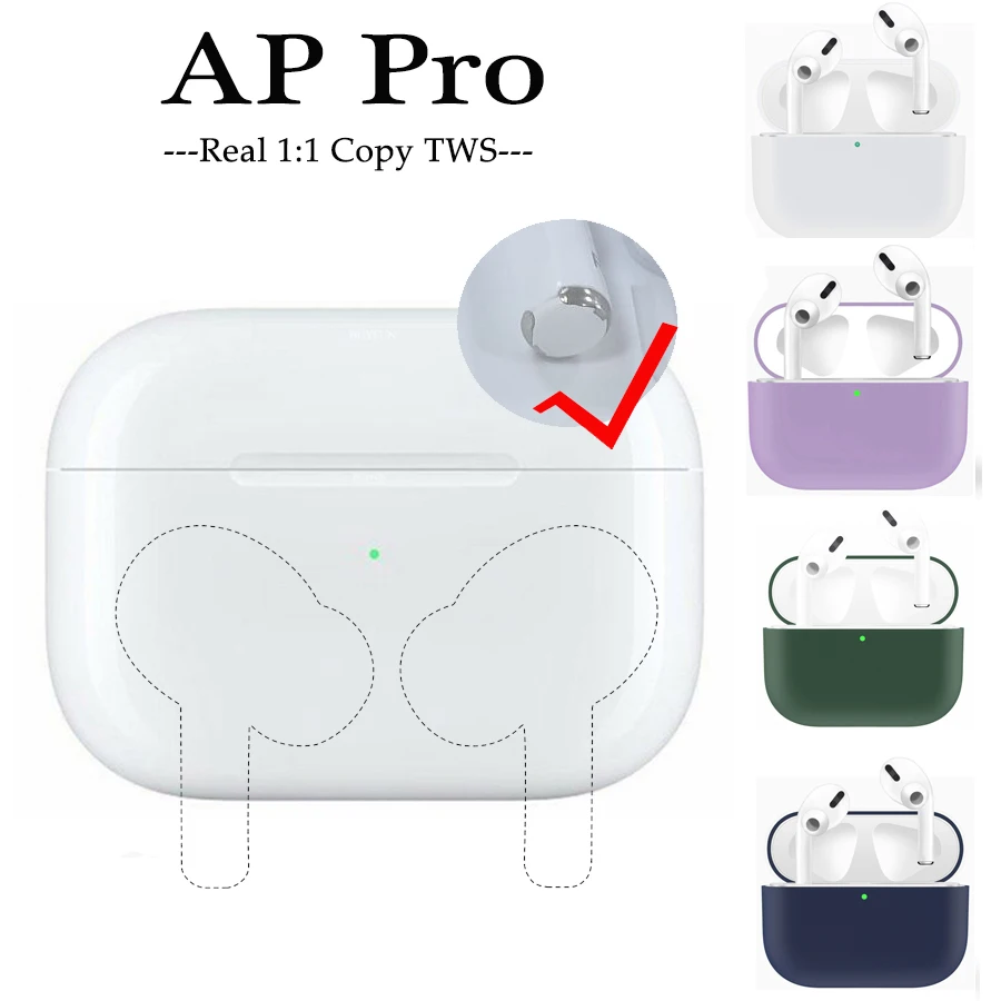 

BuyFun AP Pro Tws Wireless Headphones Earbuds With Charging Box Squeeze Sensor Bluetooth Sport HIfi Headset For Smartphone