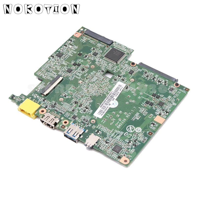  NOKOTION BM5338 Mainboard For Lenovo ideapad Flex 10 Laptop Motherboard 4GB Memory N2840 CPU full t