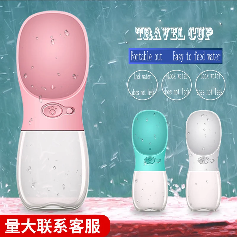 Portable font b Pets b font accompanying cups For Small Large Dogs Travel Puppy Cat Drinking