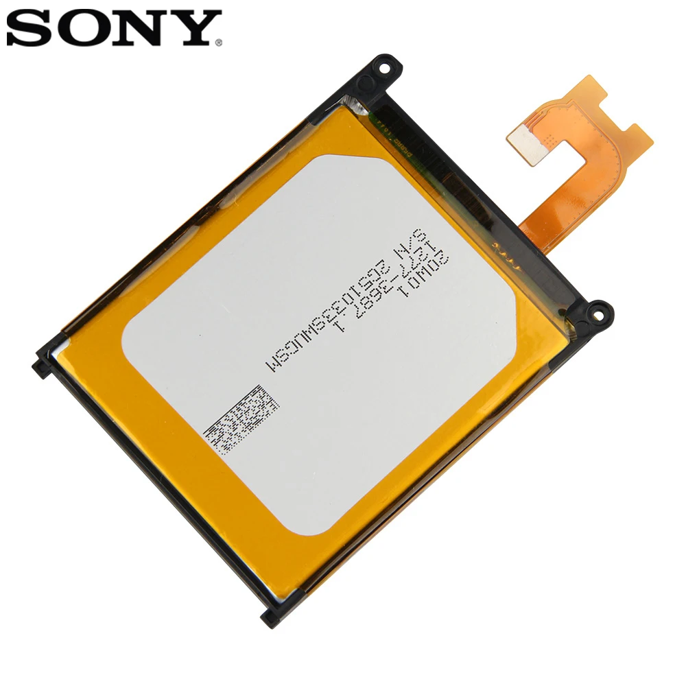 Оригинальная запасная батарея SONY LIS1543ERPC для Sony Xperia Z2 SO 03 D6502 D6503 L50w Sirius Подлинная