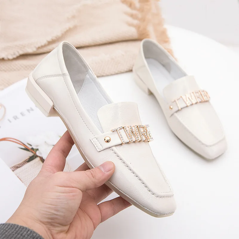 

Leather Shoes Women's Summer Hot Selling Help 2019 New Style Summer WOMEN'S Shoes Flat Keel Thin Shoes