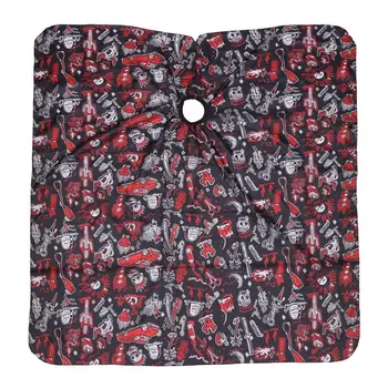 

Breathable Barber Cape Printed Hair Cutting Cape Hair Coloring Wraps Hairdressing Apron Shawls With Elastic Closure For Adults