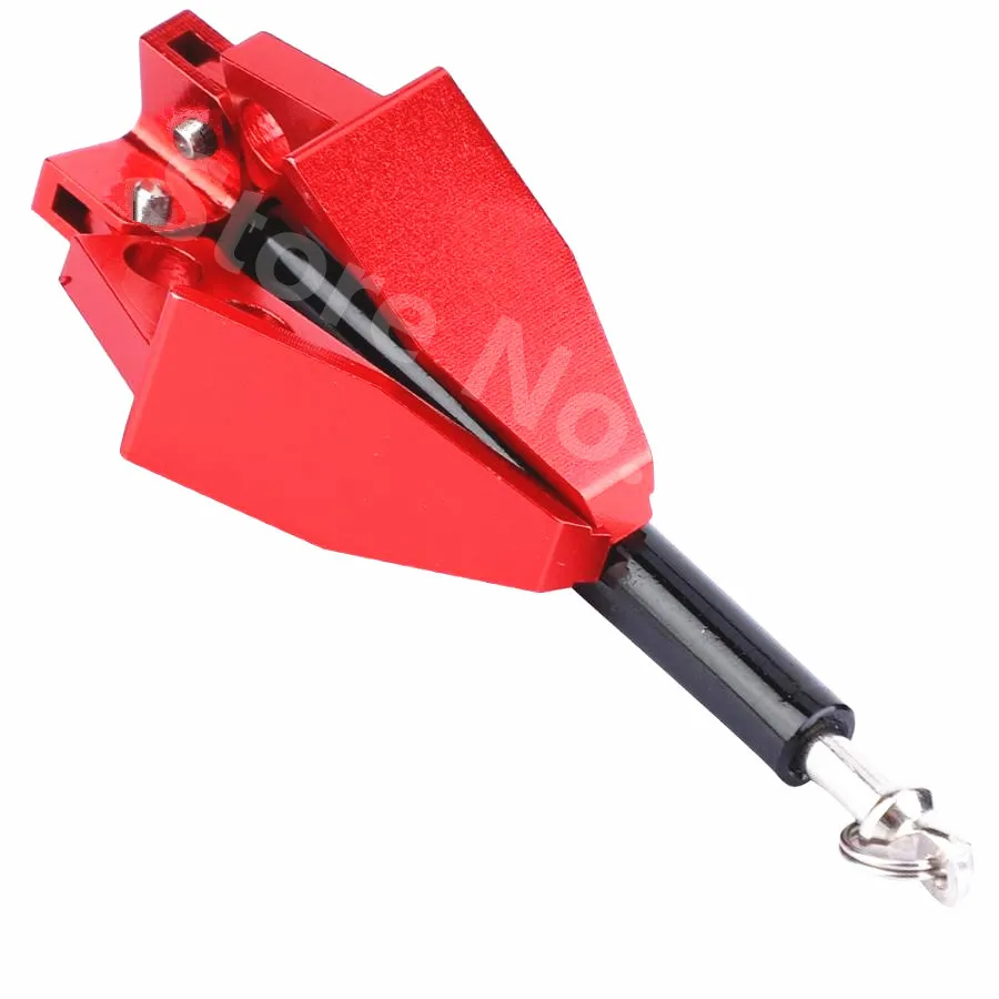 

RC Cars Metal Foldable Heavy Duty Rescue Hook Trailer Anchor Winch Anchor For 1/10 RC Crawler Car 4WD TRX4 Axial SCX10 90046 D90