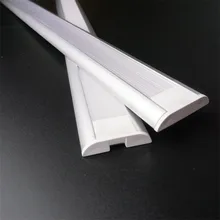 5-30 шт. 40 дюймов U Тип 26 мм PCB двухрядные светодиодные алюминиевые профили, 5 в 12 В 24 в полосы канала, высокая мощность 2 лента светового корпуса