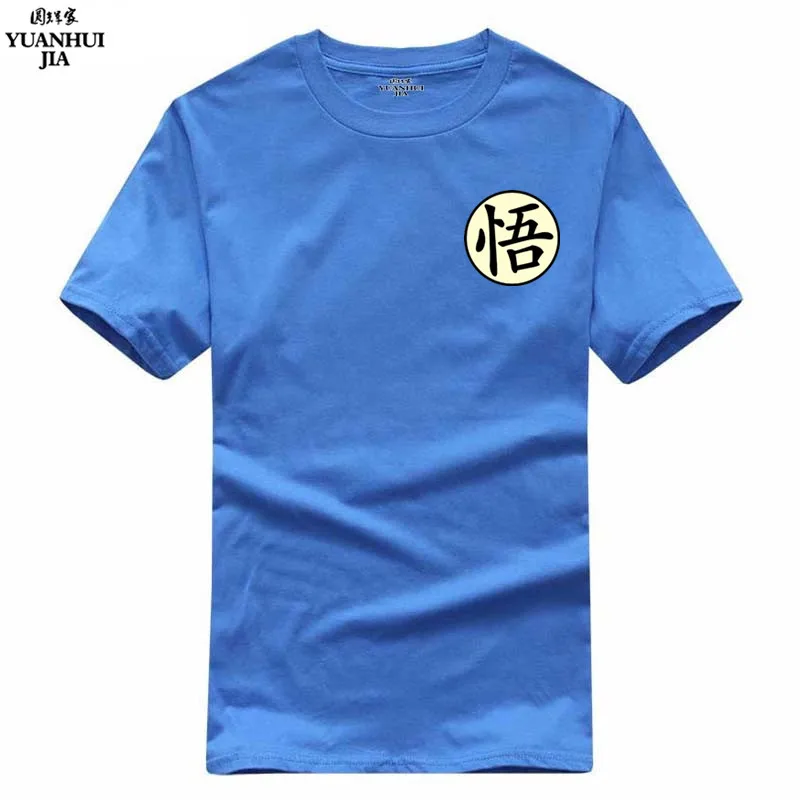 

Men's tshirt Dragon ball super t shirt goku costume anime male Dragonball super Z Beerus blue t-shirt clothing top tees
