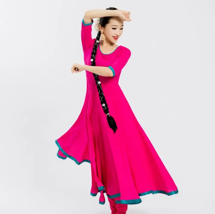

India Sarees Woman Beautiful Dance Costume India Style Performance Katak Dress