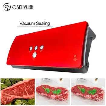 

2020New 110V-220V Household Food Vacuum Sealer Packaging Machine Film Sealer Vacuum Packer Including 15Pcs Bags