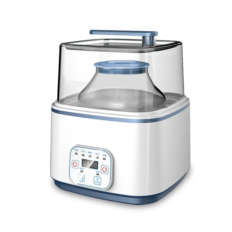 220V 20w 2L DIY Automatic Enzyme wine machine Ferment Yogurt maker two liners High borosilicate glass PTC heating Timing