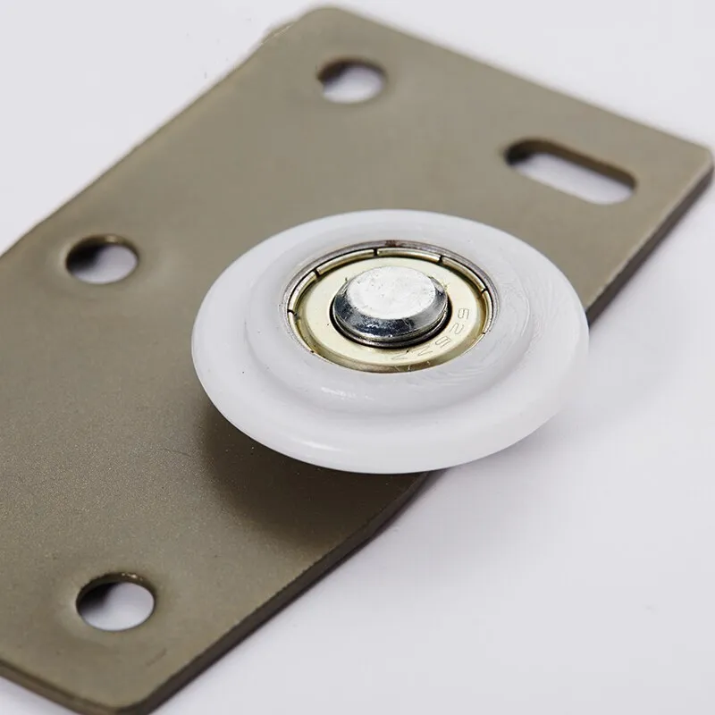 1set Wardrobe Door Wheel Furniture Closet Mute Pulley Moving Door Adjustable Spring Rollers Furniture Parts shower door rollers,sliding door roller,shower room pulley,shower room rollers,sliding door pulley
