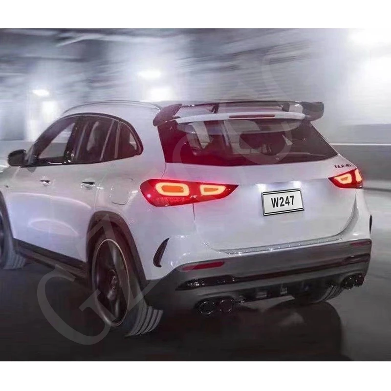 

For Mercedes-Benz GLA Class X157 GLA45 AMG GLA200 GLA220 GLA250 GLA260 2020+ Car Wing Spoilers Auto Accessories