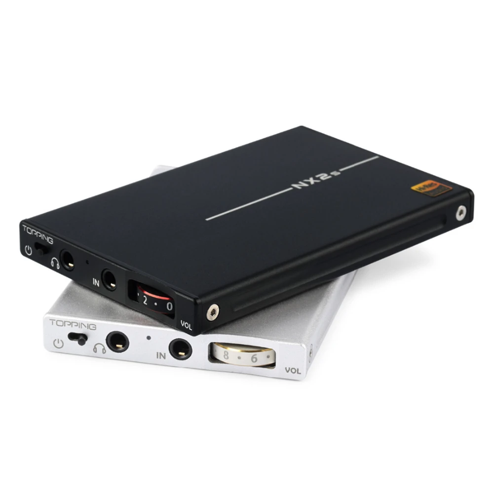 Topping NX2s ультра тонкий HIFI DAC портативный усилитель для наушников LMH6643+ OPA1652 9 мм ультра тонкий