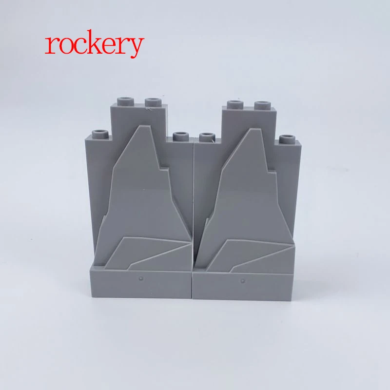 Блокировка город кубики moc модель скала детская игрушка фигуры замка фигурка