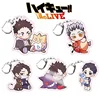 Haikyuu Keychain Man Key Chain Bags Women Acrylic Key Ring Chain For Pants Kids Pendant Fashion Hinata Shoyo Kozume Kenma Brelok ► Photo 1/6