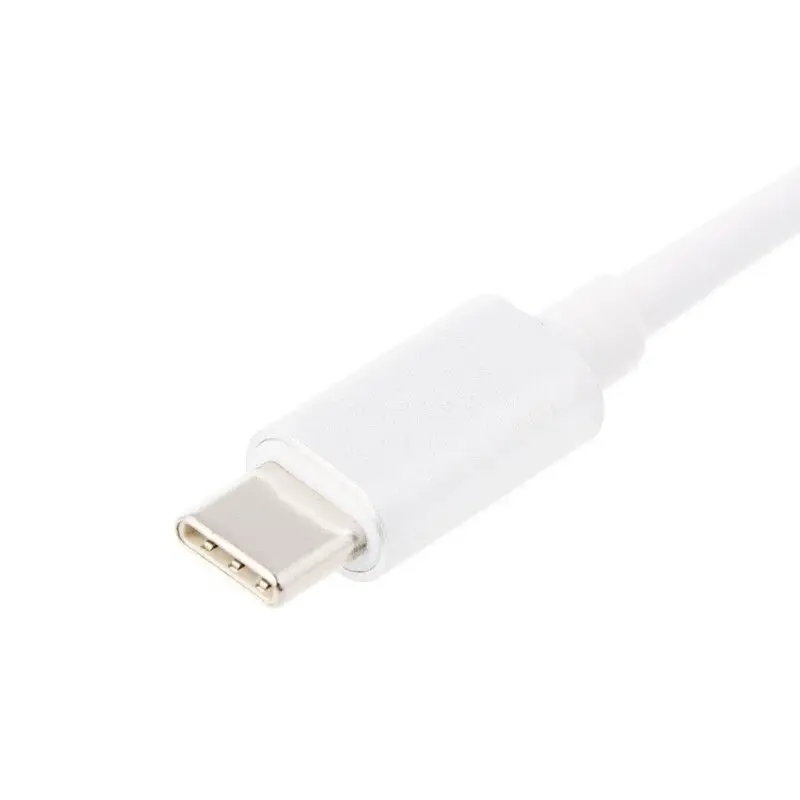 Белый Тип C на HDMI USB-C многопортовый цифровой av-адаптер AV кабель адаптер для Apple MacBook samsung Galaxy Android кабель-Переходник USB C на HDMI AV адаптер plug and play