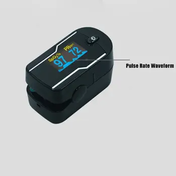 

Small Fingertip Pulse Oximeter Heart Rate SPO2 PR Blood Oxygen Sleep Monitor R91A