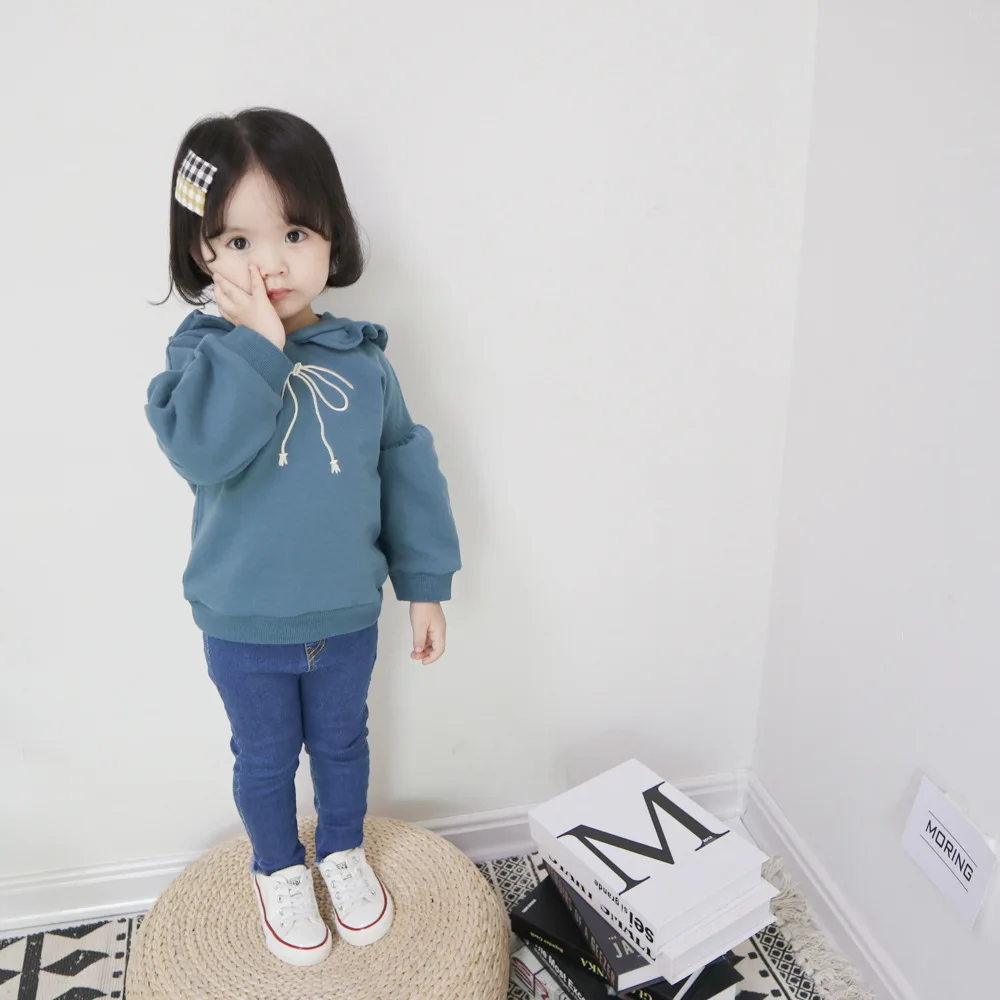 Bobokids/Коллекция года; сезон осень; детская одежда для девочек; обтягивающие брюки из ультраэластичного материала; джинсы