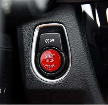 

Car Start Stop Engine Push Switch Buttons Trim for BMW F30 F10 F34 F15 F25 F48 X1 X3 X4 X5 Keyless Start Button Cover Case Shell