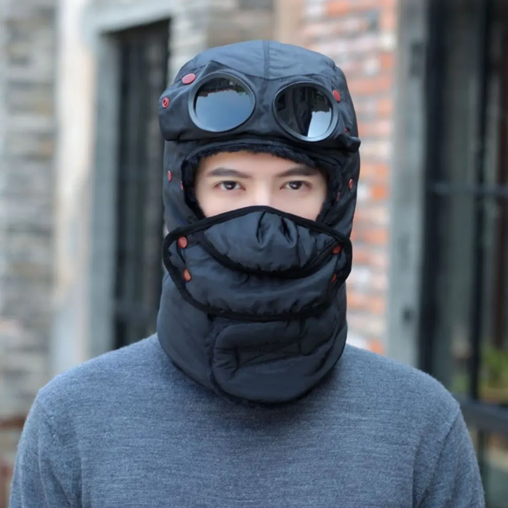 Зимние шапки для женщин и мужчин детская зимняя ветрозащитная Лыжная шапка с