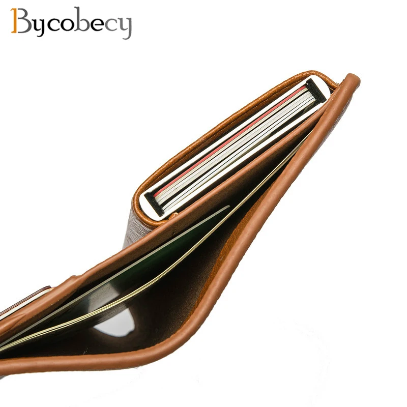 

Mini Wallet 2020 Men Purse Anti-theft Card Holder Smart Slim RFID Ladies Card Case Unisex Vintage Solid Money Bag Dropshipping
