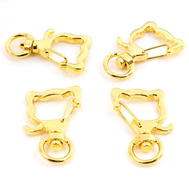 Snap Hook Trigger Clips Buckles For Keychain Lobster Lobster Clasp Hooks for Necklace Key Ring ClaspDIY Making