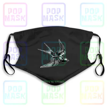 

Dust Mask with Filter Mens Or Swift Swallow Bird Nature Washable Reusable Mask