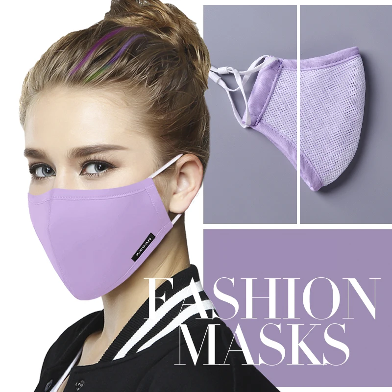 Маска для рта 6 шт. PM2.5 фильтр хлопковая Защита Анти-туман Анти дымка Пылезащитная маски предотвращает пыль и сохраняет тепло фильтр из активированного угля маска на рот маски на рот маска для рта
