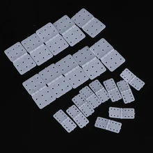 

10pcs/lot White Hinge Linker Plastic for RC Airplane Aircraft Helicopter Quadcopter Wholesale