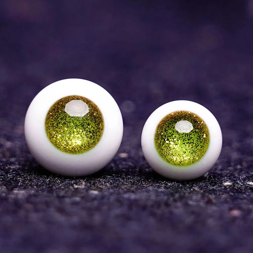 8/10mm Doll Glass Eyes Multicolor Cute Safety Eyeball for Dolls Animal Toys DIY Doll Making Crafts Dolls Accessories