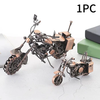 

29cm European Style Souvenir Iron Art Motorcycle Ornament Gifts Die Cast Sculpture Home Decor Office Multifunction Practical