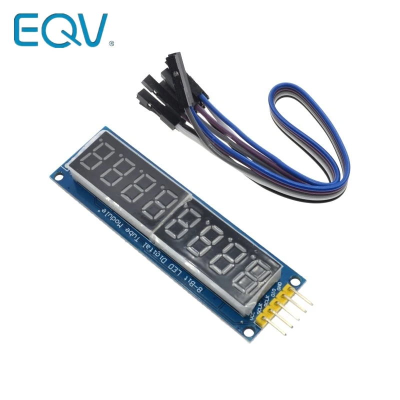 Модуль управления 8 разрядным цифровым дисплеем EQV 74HC595 CWG битный модуль трубным