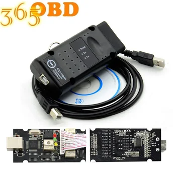

High quality OP-COM V1.99 With real PIC18F458 Chip OBD2 Diagnostic Tool OPCOM For Opel Can be flash update Always in stocks