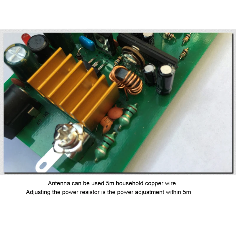 Микромощный Средний волновой передатчик, радиочастота руды 600-1600 кГц для домашнего радио T0544