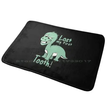 Lost My First Tooth Dinosaur Entrance Door Mat Bath Mat Rug Coming To America Comedy Eddie Murphy Africa 90s Black Movies