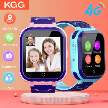 

T3 Kids Smart Watch 4G video call GPS smartwatch 2.4G/5G WiFi 2 million pixels HD Camera IP67 Waterproof baby SmartWatch