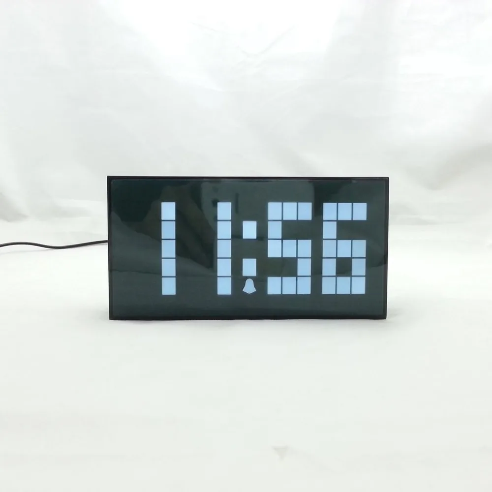 

Led Digital Electronic Alarm Clock Function Indoor Thermometer Electronic Desktop Clock For Office Home