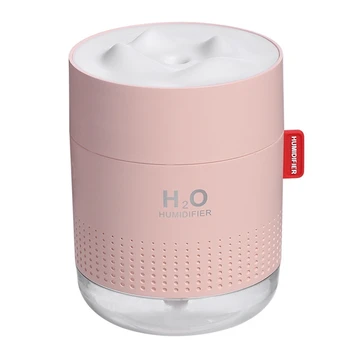 

Air Humidifier for home Aroma Essential Oil Diffuser for Home Car USB Fogger Mist Maker with LED Night Lamp Pink