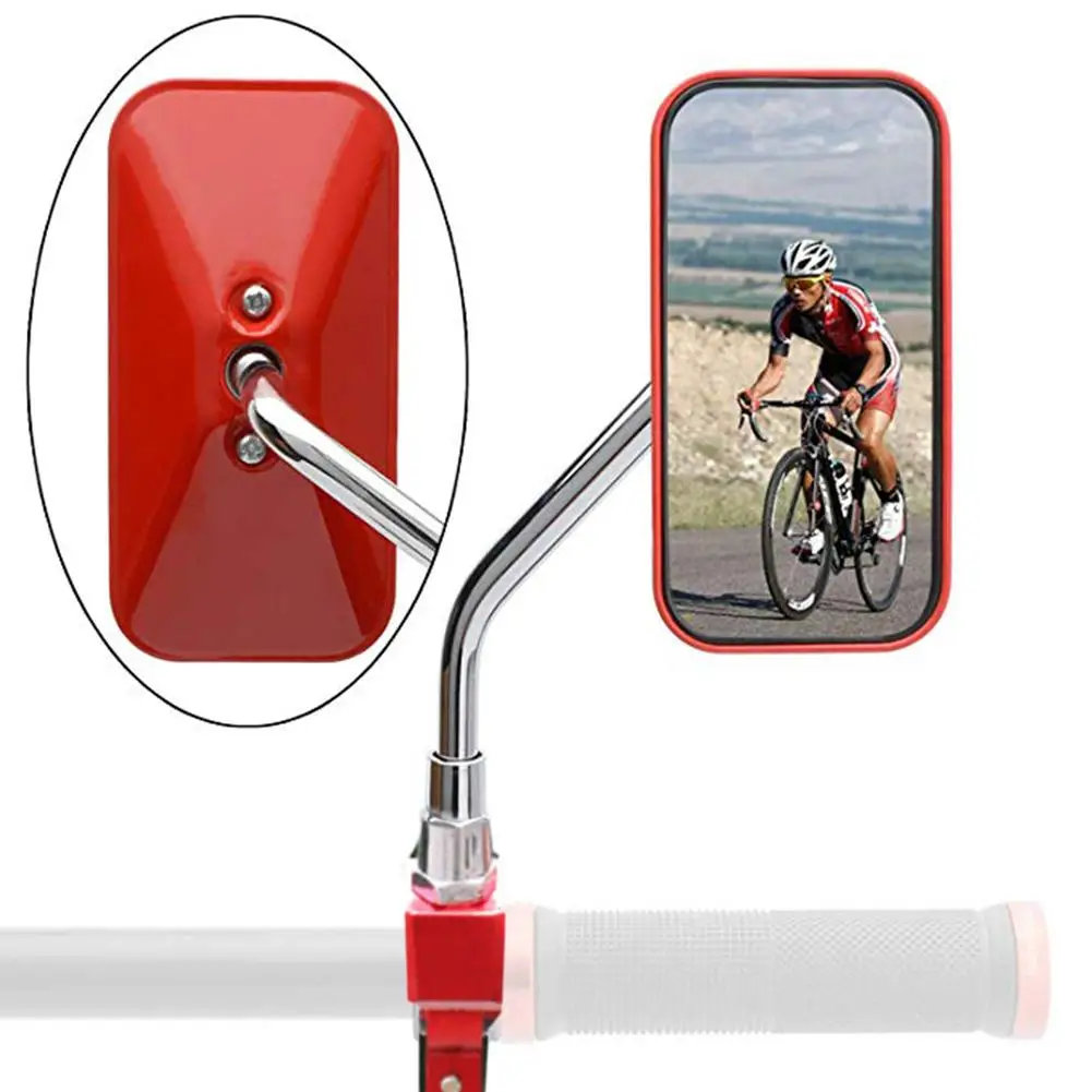 Поворотные зеркала заднего вида для велосипеда 1 пара зеркал заднего вида с большим обзором для BTM дорожный велосипед Мотоцикл Велоспорт