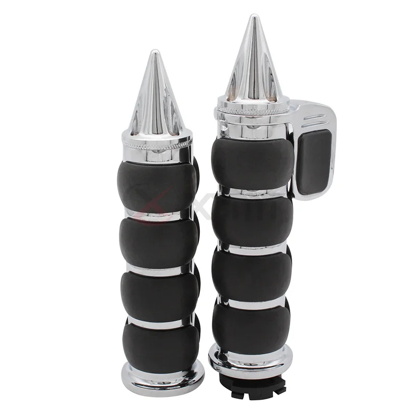 1 &quot25 мм или 7/8&quot 22 резиновые ручки для Harley Honda Kawasaki Suzuki Yamaha велосипеды крейсер