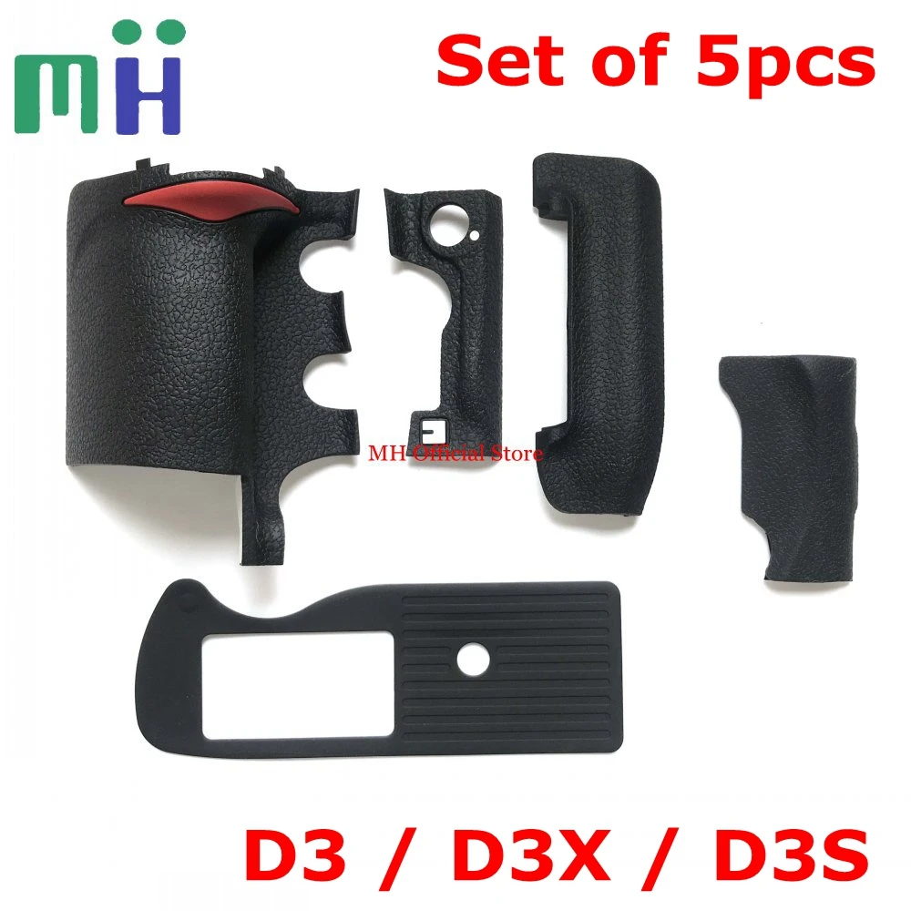 Новинка для Nikon D3 D3S D3X корпус резиновая рукоятка + нижняя часть Боковая FX CF карта