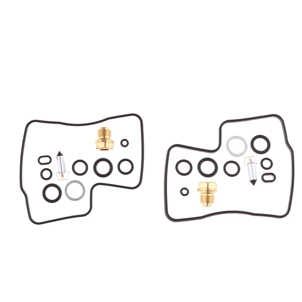2pcs Motorcycle Scooter Carburetor Carb Repair Overhaul Kit Fit for Honda VT700 VT750 VT1100 Shadow 18-5101