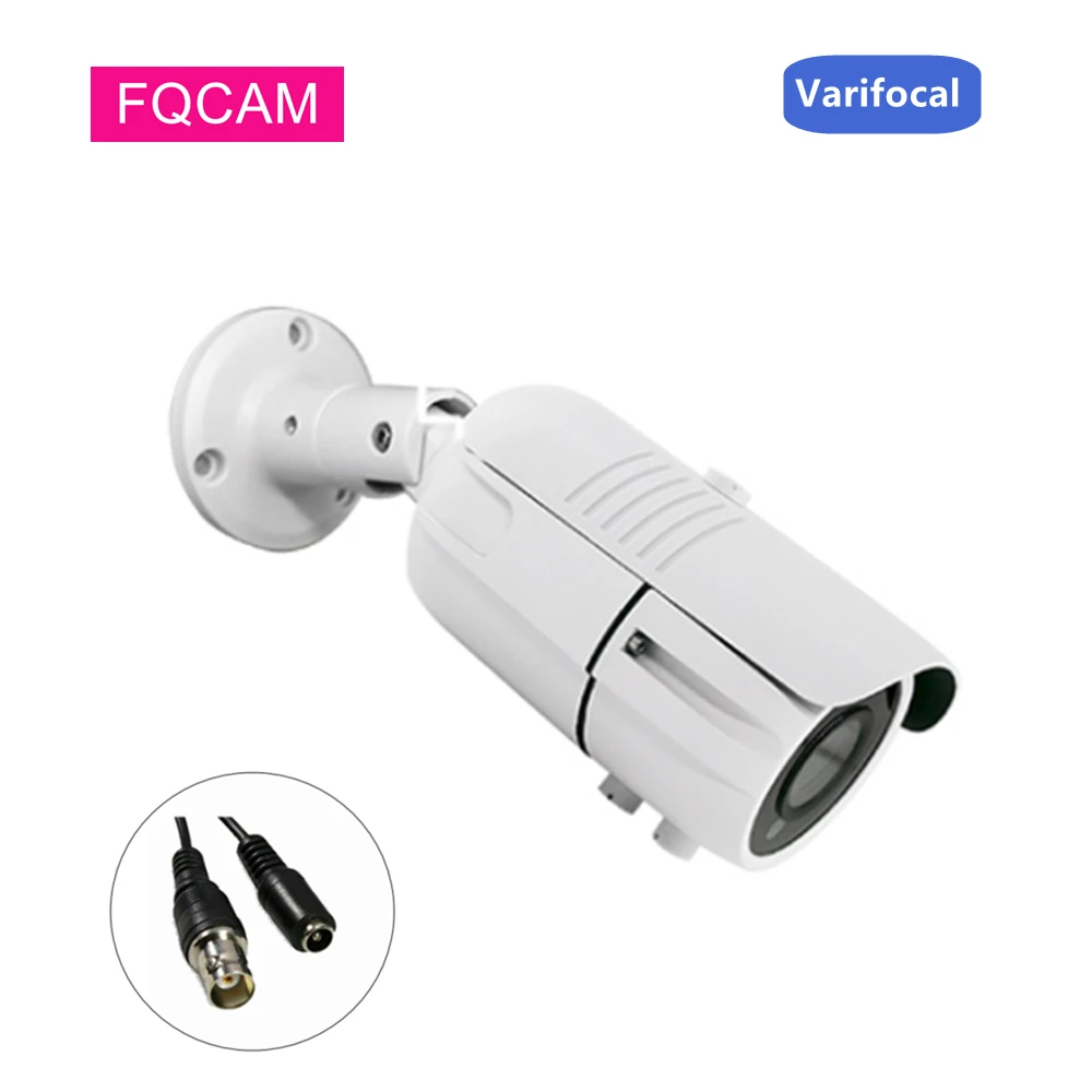 Уличные цилиндрические камеры 5 Мп AHD 4xzoom ручной варифокальный 36 шт. ИК