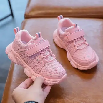 

ZS4-2 Children Sport Shoes Girls Boys Baby Shoes Soft Fashion Running Sneakers for Kids Toddler Casual Trainers Tenis Infantil