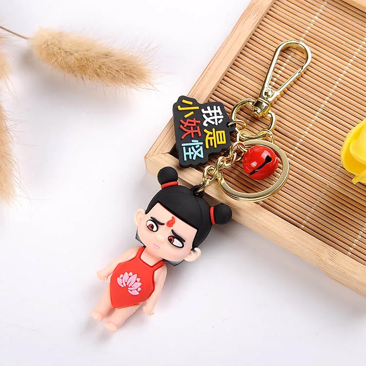 2019 новые и оригинальные брелки с персонажами Jey chain Magic Child Born Nezha Aobing для женщин