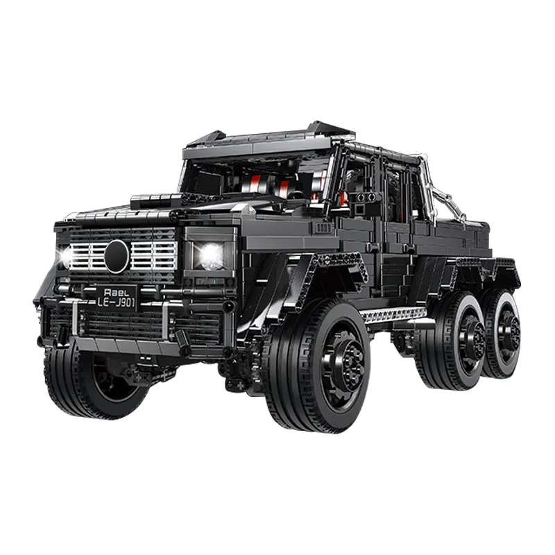 Technic Series 3300 шт. 6X6 Land Cruiser SUV Big Benz автомобиль Расширенная модель Кирпичи Строительные блоки игрушки для детей наборы