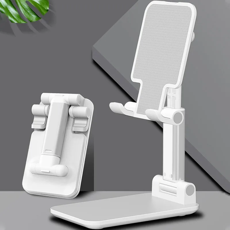 Portable Desktop Folding Lifting Bracket Mobile Phone Stand Desktop Holder Table Desk Mount For Phone Tablet Portable phone stand for car Holders & Stands